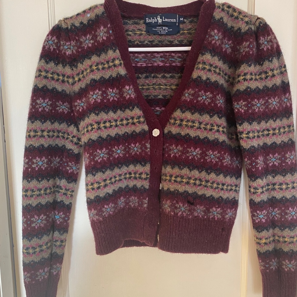 Vintage Ralph Lauren Cardigan